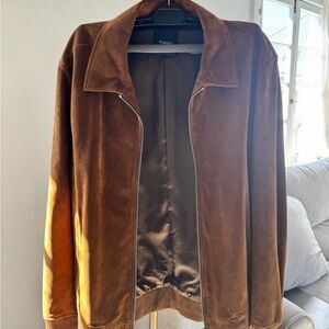 Theory Suede Jacket (L)